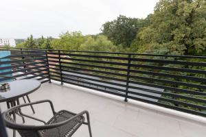 Balkón nebo terasa v ubytování Hotel Nicoleta
