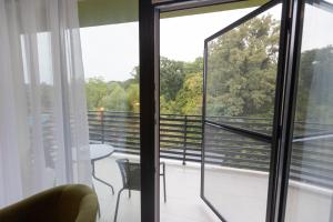 Balkón nebo terasa v ubytování Hotel Nicoleta