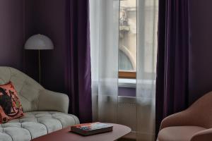 Posezení v ubytování Leopolis Hotel