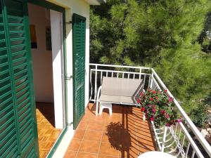 Balkón nebo terasa v ubytování Trogir Yellow House