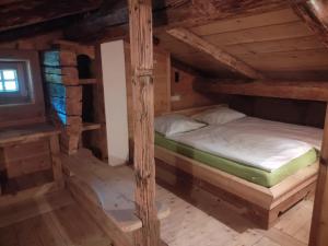 Postel nebo postele na pokoji v ubytování Ferienhaus Gaishütte