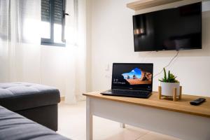 Телевизор и/или развлекательный центр в Apartamento La Folía