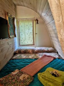 TV a/nebo společenská místnost v ubytování Tiny Cottage CASA UCCELLO
