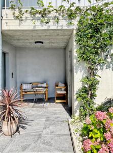 Giardino di Appartement moderne avec vue panoramique à Jongny proche de Montreux