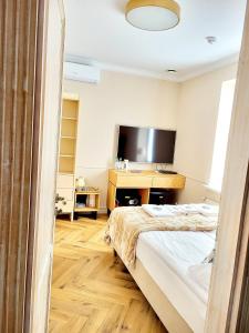 Villa Blue Mare客房内的一张或多张床位