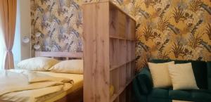 Posteľ alebo postele v izbe v ubytovaní Apartment Jakubská 676