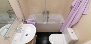 Kúpeľňa v ubytovaní Apartment Jakubská 676