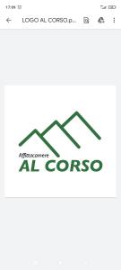 un logo per un compressore d'aria americano al concourse di Al Corso a Montella