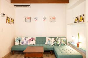 Posezení v ubytování Villa Casa Azul & Arena Blanca Apartamentos