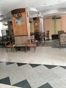 Posezení v ubytování Windsor Hotel Luxor