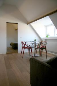Posezení v ubytování B&B Hof ter Kwaremont