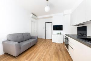 Televízia a/alebo spoločenská miestnosť v ubytovaní Casa da Suite Centrale
