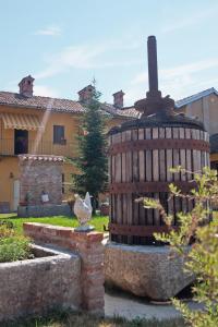 Zahrada ubytování B&B Il Giarolo
