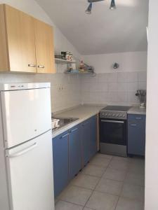 Η κουζίνα ή μικρή κουζίνα στο Apartments with a parking space Rukavac, Vis - 15486