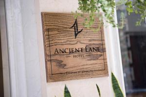 Certifikát, hodnocení, plakát nebo jiný dokument vystavený v ubytování Ancient Lane Hotel