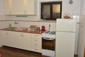 Kuchyňa alebo kuchynka v ubytovaní Apartments by the sea Senj - 16279