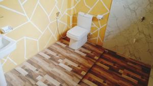 Koupelna v ubytování Oleena Home Stay