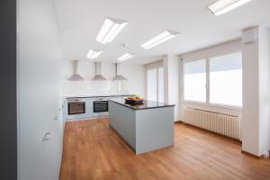 مطبخ أو مطبخ صغير في GUESTHOUSE ZURZACH - Self Check-in