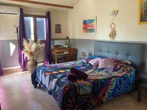 Posteľ alebo postele v izbe v ubytovaní B&B Macchia Verdata avec piscine