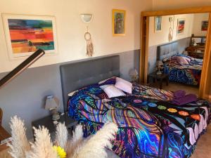 Posteľ alebo postele v izbe v ubytovaní B&B Macchia Verdata avec piscine