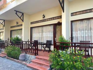 Balkón nebo terasa v ubytování TIEN DAT MUI NE Resort & Spa