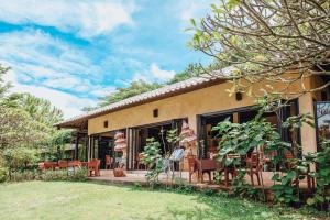 Zahrada ubytování Villa Khao Phaengma