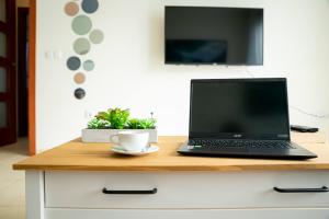 TV a/nebo společenská místnost v ubytování Apartamento El Tajaraste