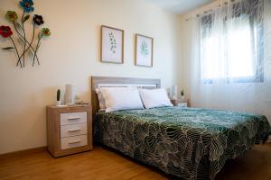 Postel nebo postele na pokoji v ubytování Apartamento El Tajaraste