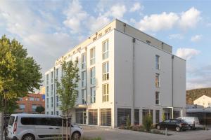 Budova, v ktorej sa apartmánový hotel nachádza