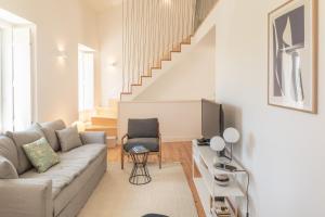 Zona de estar de Belem Premium Duplex by Homing