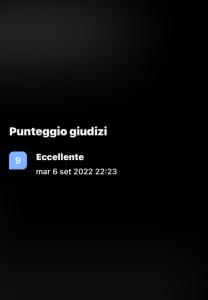 uno screenshot di un cellulare con le parole "pirimiiscico griffinilli" di Villa met apartment a Corropoli