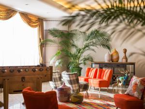 Posezení v ubytování Hotel Francs