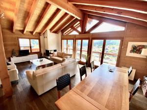 Setusvæði á Chalet Les Dalton, Morgins