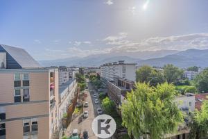 Výhľad na hory alebo výhľad na hory priamo z apartmánu