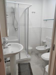 Koupelna v ubytování Casa Orchidea Mazzeo