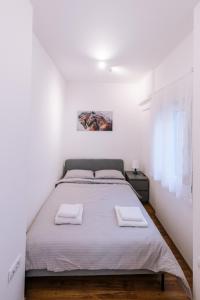 Postel nebo postele na pokoji v ubytování Marshal Nbg