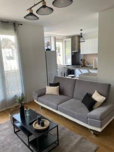 Posedenie v ubytovaní Appartement complet centre ville