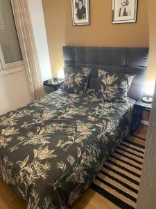 Posteľ alebo postele v izbe v ubytovaní Appartement complet centre ville