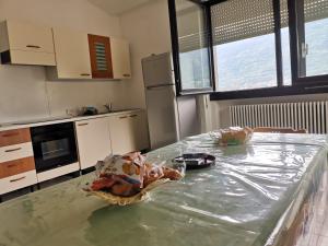 Kuchyň nebo kuchyňský kout v ubytování B&B VILLA DIEGO