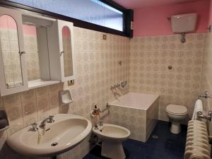 Koupelna v ubytování B&B VILLA DIEGO