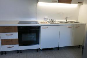 Kuchyň nebo kuchyňský kout v ubytování B&B VILLA DIEGO