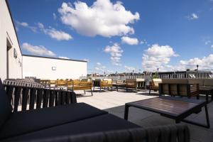 Balkón nebo terasa v ubytování GINN City & Lounge Yorck Berlin