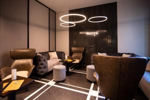 Posezení v ubytování GINN City & Lounge Yorck Berlin