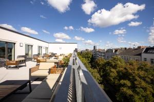 Balkón nebo terasa v ubytování GINN City & Lounge Yorck Berlin