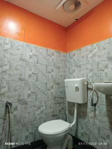 A bathroom at Juara Ocean Chalet
