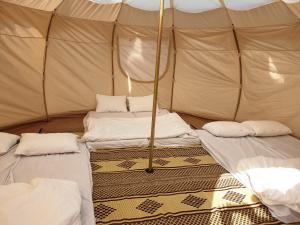 Katil atau katil-katil dalam bilik di TRANQUILO - Dead Sea Glamping