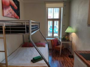 Postel nebo postele na pokoji v ubytování Looming Hostel