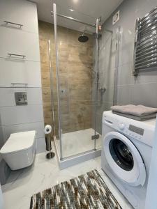 Kúpeľňa v ubytovaní Apartament AMSTERDAM