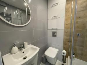 Kúpeľňa v ubytovaní Apartament AMSTERDAM