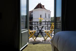Balkón nebo terasa v ubytování Le Passagran